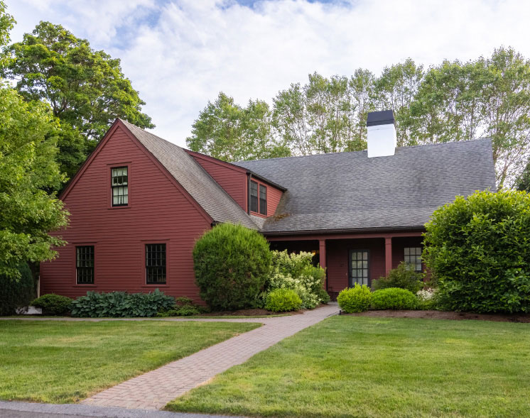 brick cottage home