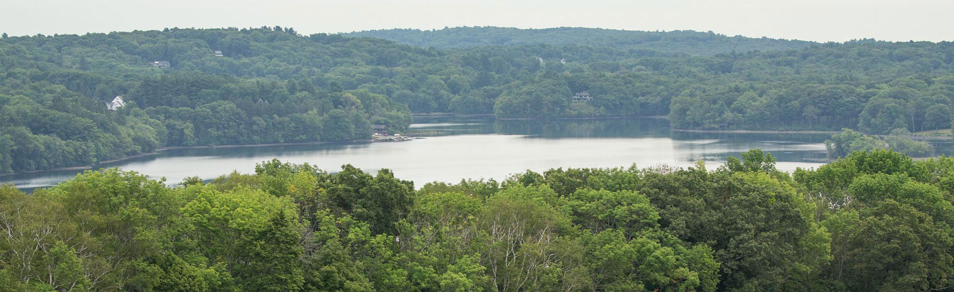 aerial river view